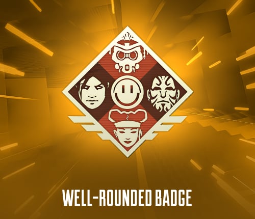 WELL-ROUNDED BADGE